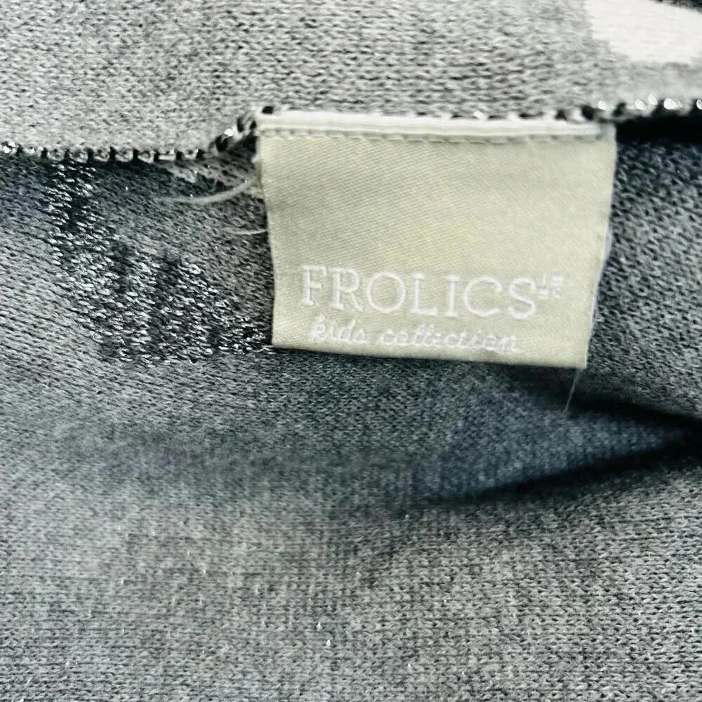 2/$30 Frolics Unicorn Blanket Baby Child Gray